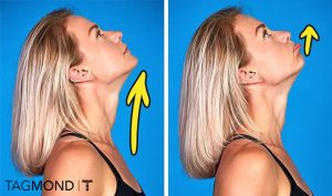 کوچک کردن غبغب با ورزش