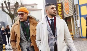 نحوه ست کردن بارانی مردانه