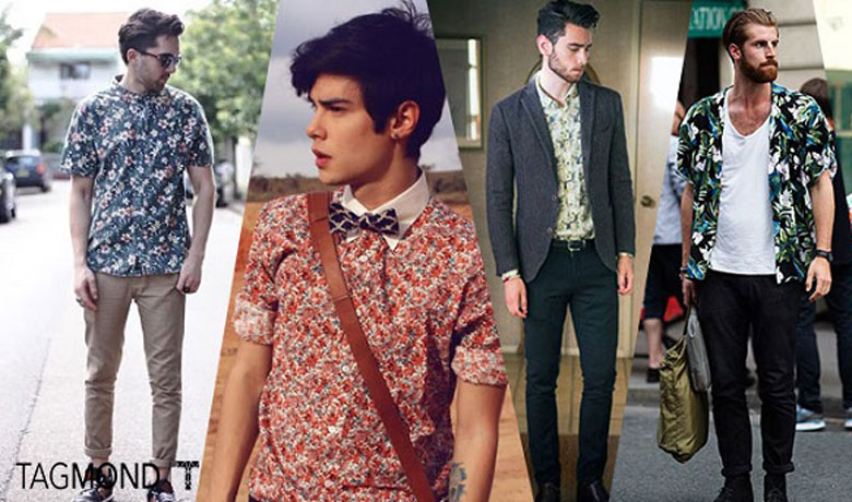 ست کردن لباس گل گلی