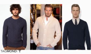 استایل با پلیور مردانه