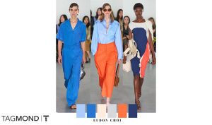 پالت رنگ با نارنجی