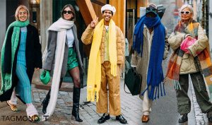 شال پشمی گرم