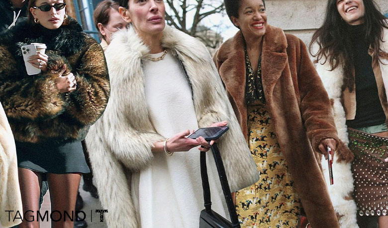 کت خز زنانه