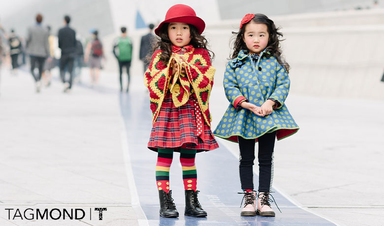 اهمیت طرح و رنگ در لباس کودک