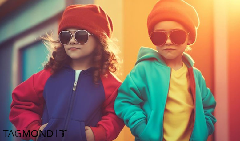 خلاقیت در لباس و استایل بچگانه