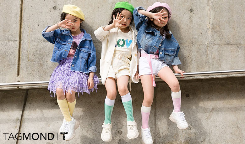 استایل کودکانه لایه لایه