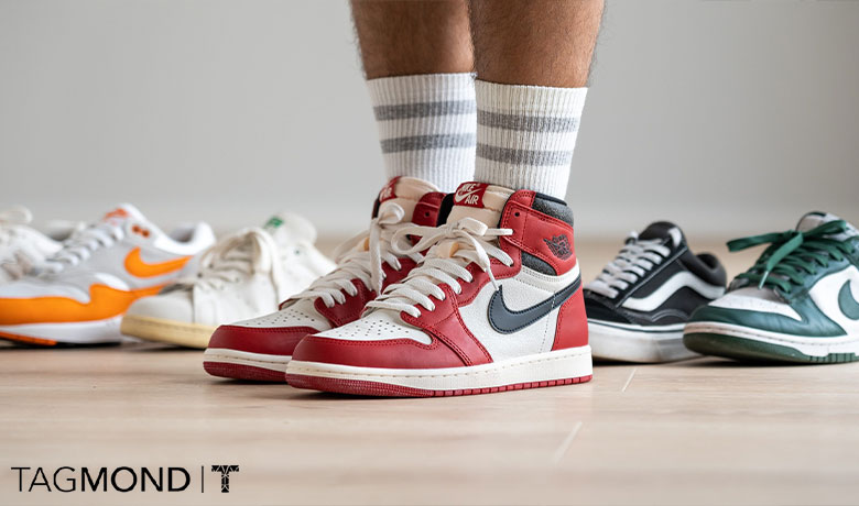 اسنیکرز در استایل پاییزی