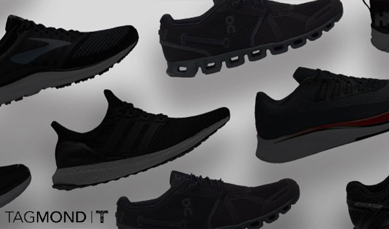 کفش کتانی مشکی پاییزی