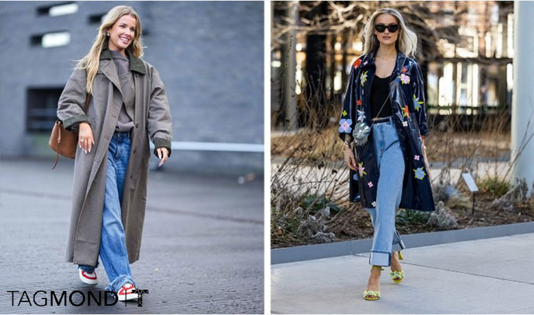 استایل جین پاییزه