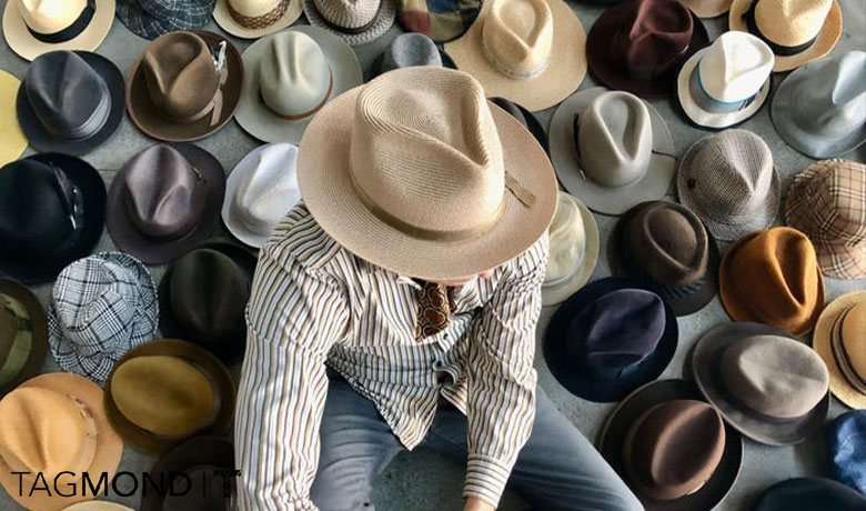 استایل با کلاه مردانه