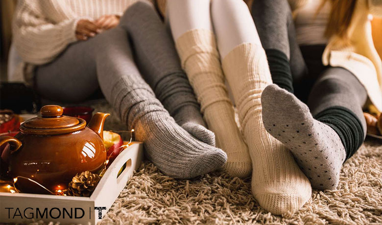 جوراب الیاف طبیعی