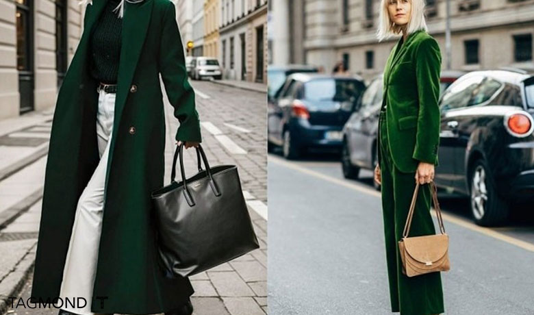 رنگ زمردی ترند پاییز و زمستان