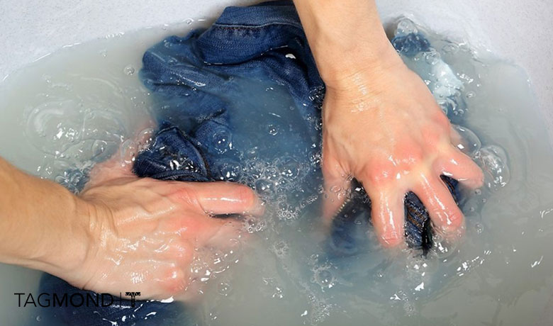 نحوه شستن شلوار لی با دست