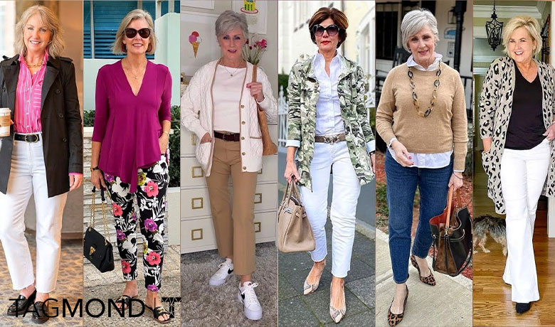 استایل زنان مسن روزمره