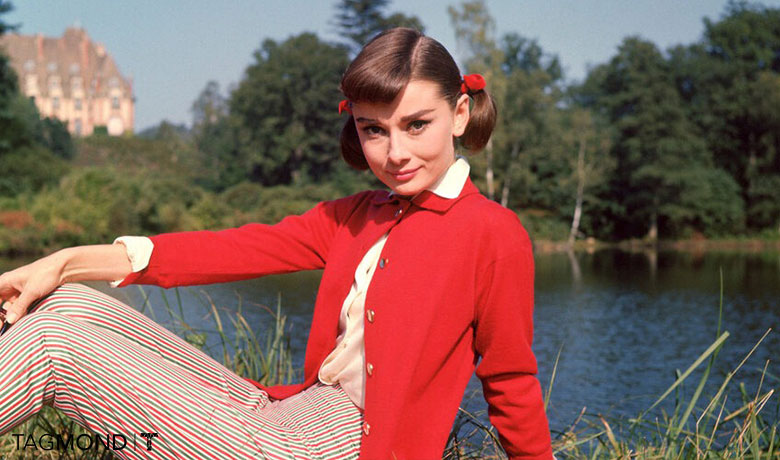 آدری هپبورن بدون آرایش