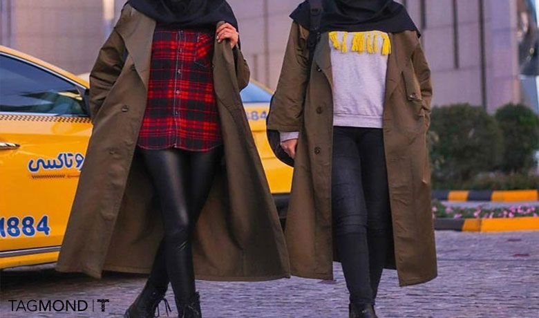 بارانی در استایل دانشجویی