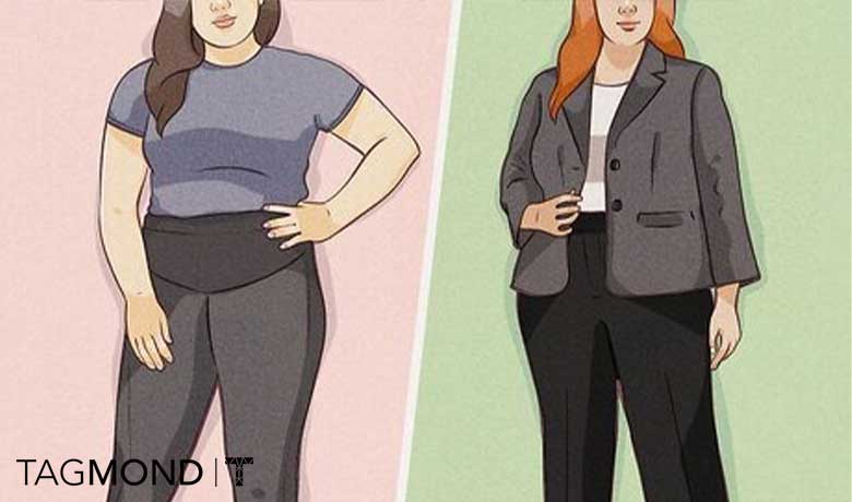 کت مناسب افراد چاق