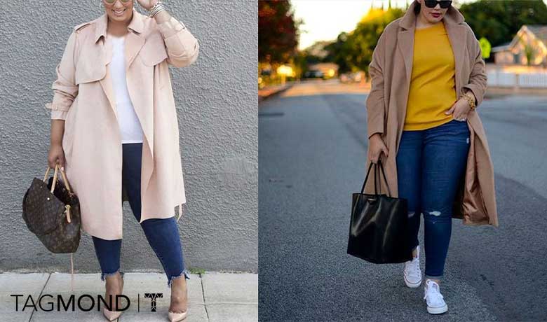 مدل مانتو برای افراد قد کوتاه و چاق