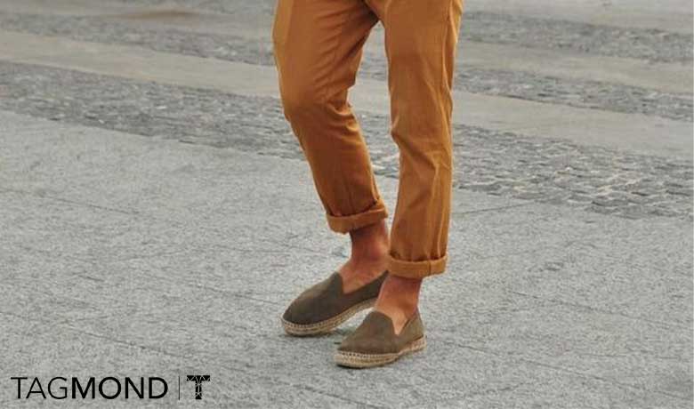 گیوه با شلوار کتان