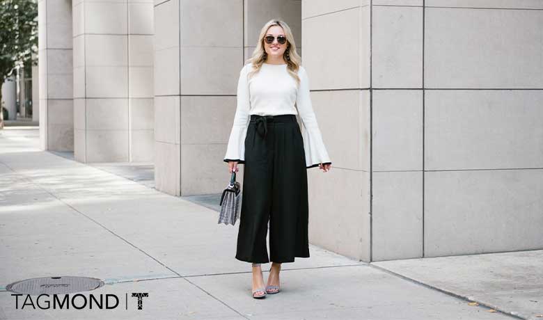 استایل با دامن شلواری