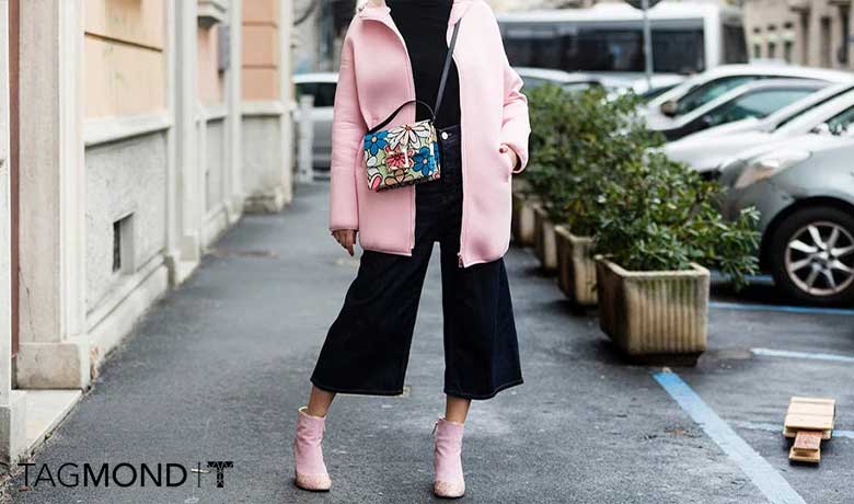 شلوار واید لگ کوتاه