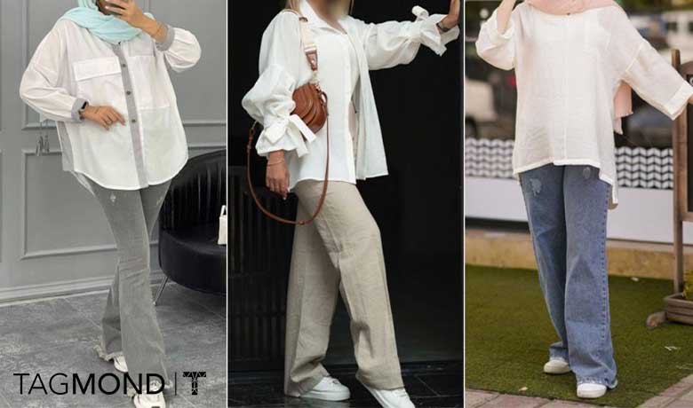 استایل با شومیز مانتویی