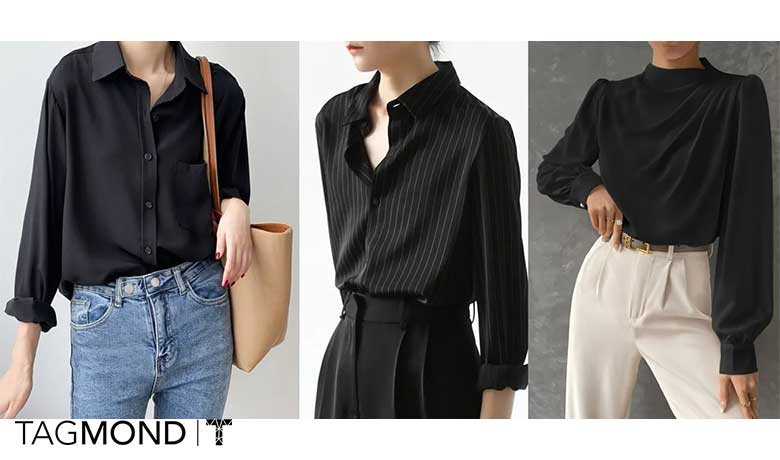 استایل ویژه شومیز سیاه