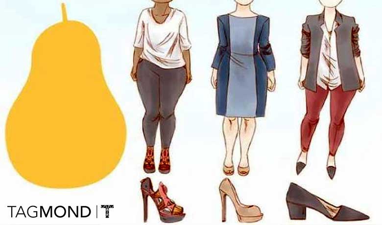 استایل با فرم بدن گلابی