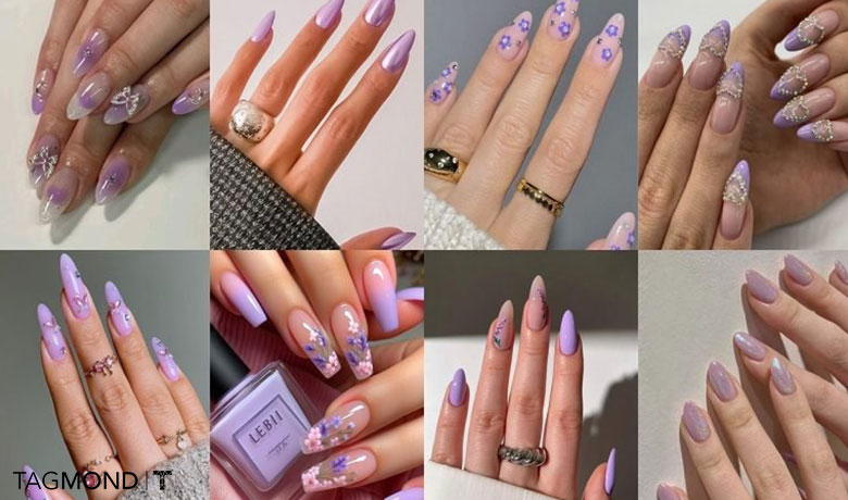 مدل ناخن یاسی