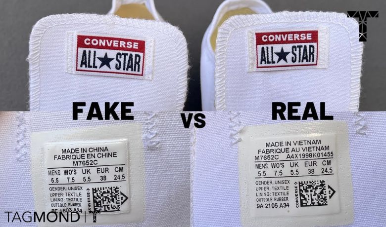 بررسی جزئیات داخلی کفش؛ نشانههای مهم در تشخیص کفش اصل از فیک