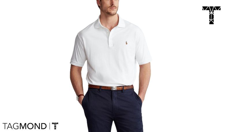 ست کردن تیشرت یقه‌دار (پولو) + شلوار اسلیم‌فیت یا چینی