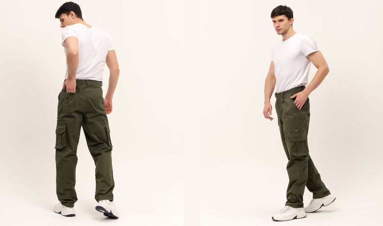 ست کردن تیشرت تابستانی با فرم بدن عضلانی 