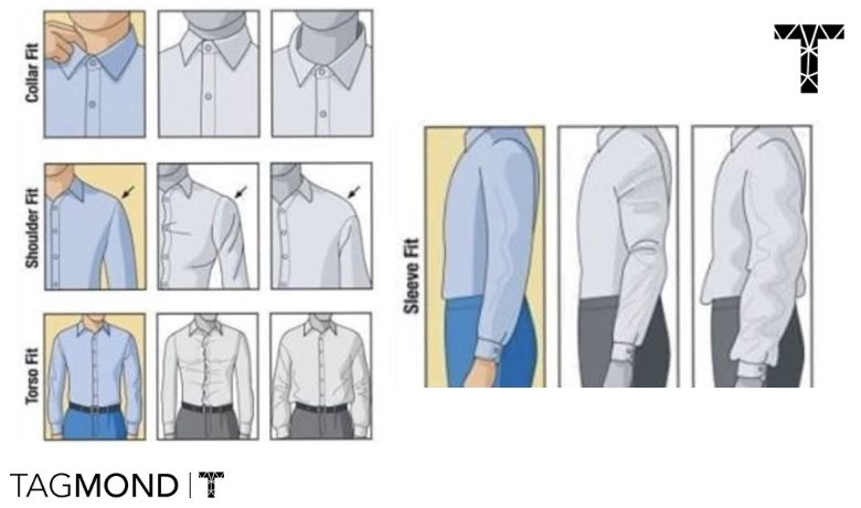 تناسب و اندازه در انتخاب پیراهن مردانه برای استایل رسمی