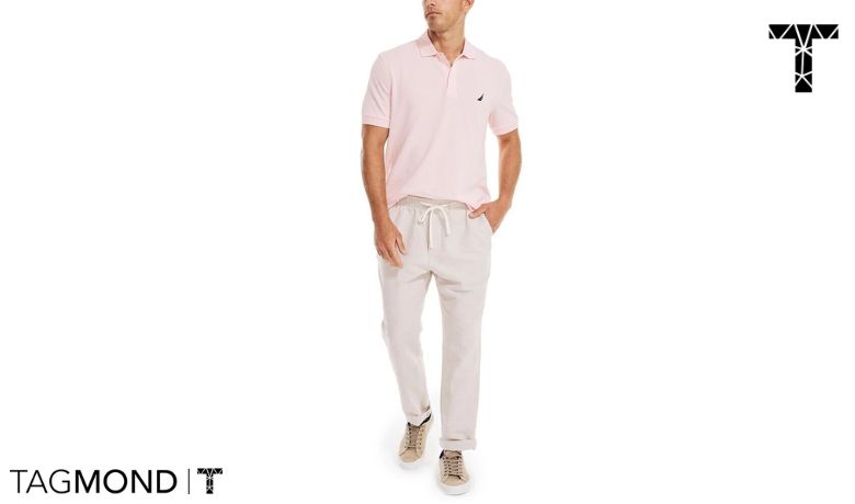 ست کردن تیشرت ساده + شلوار پارچه‌ای یا کتان