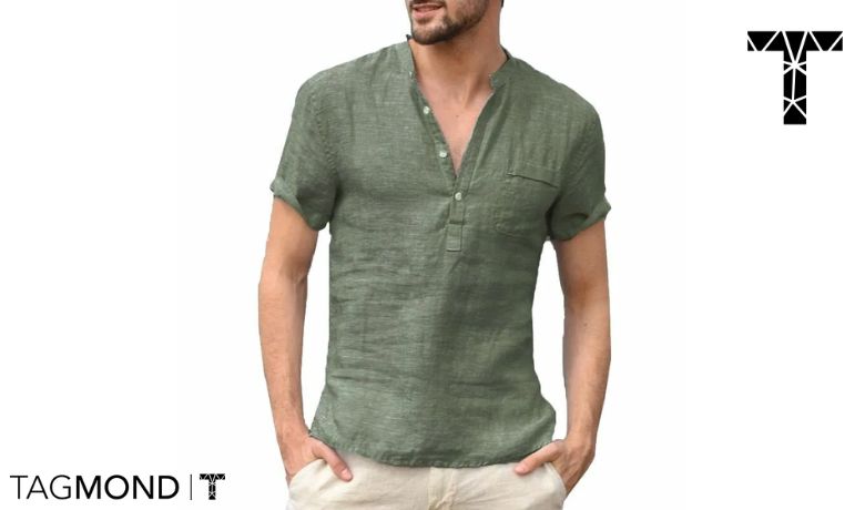 انتخاب بهترین رنگ برای پیراهن لینن مردانه در تابستان/ سبز زیتونی