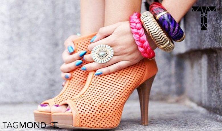 انتخاب مناسب کفش برای استایل تابستانی رنگی