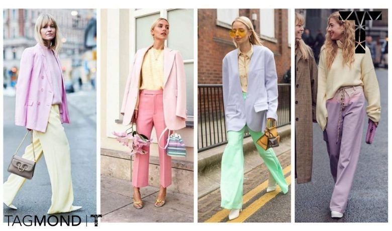 رنگ‌های پاستلی: کلید جذابیت استایل تابستانی